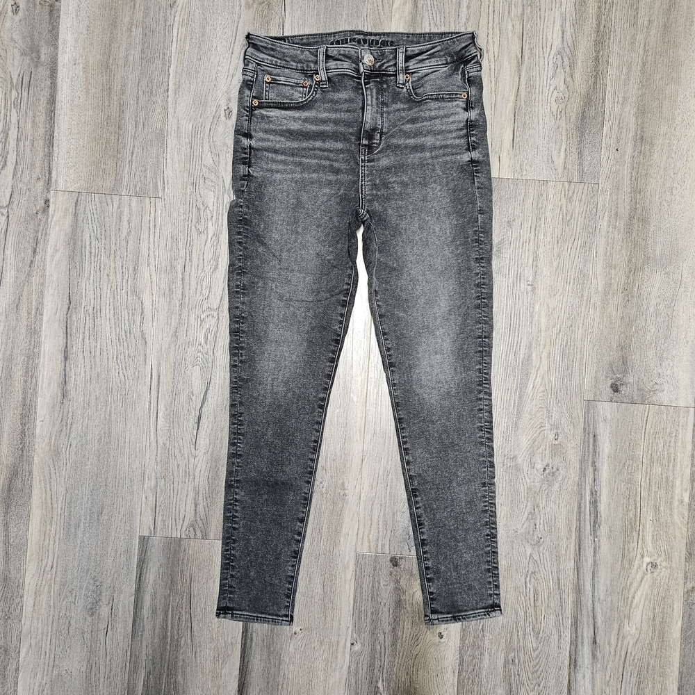 American Eagle Outfitters Dark Gray Skinny Jeans